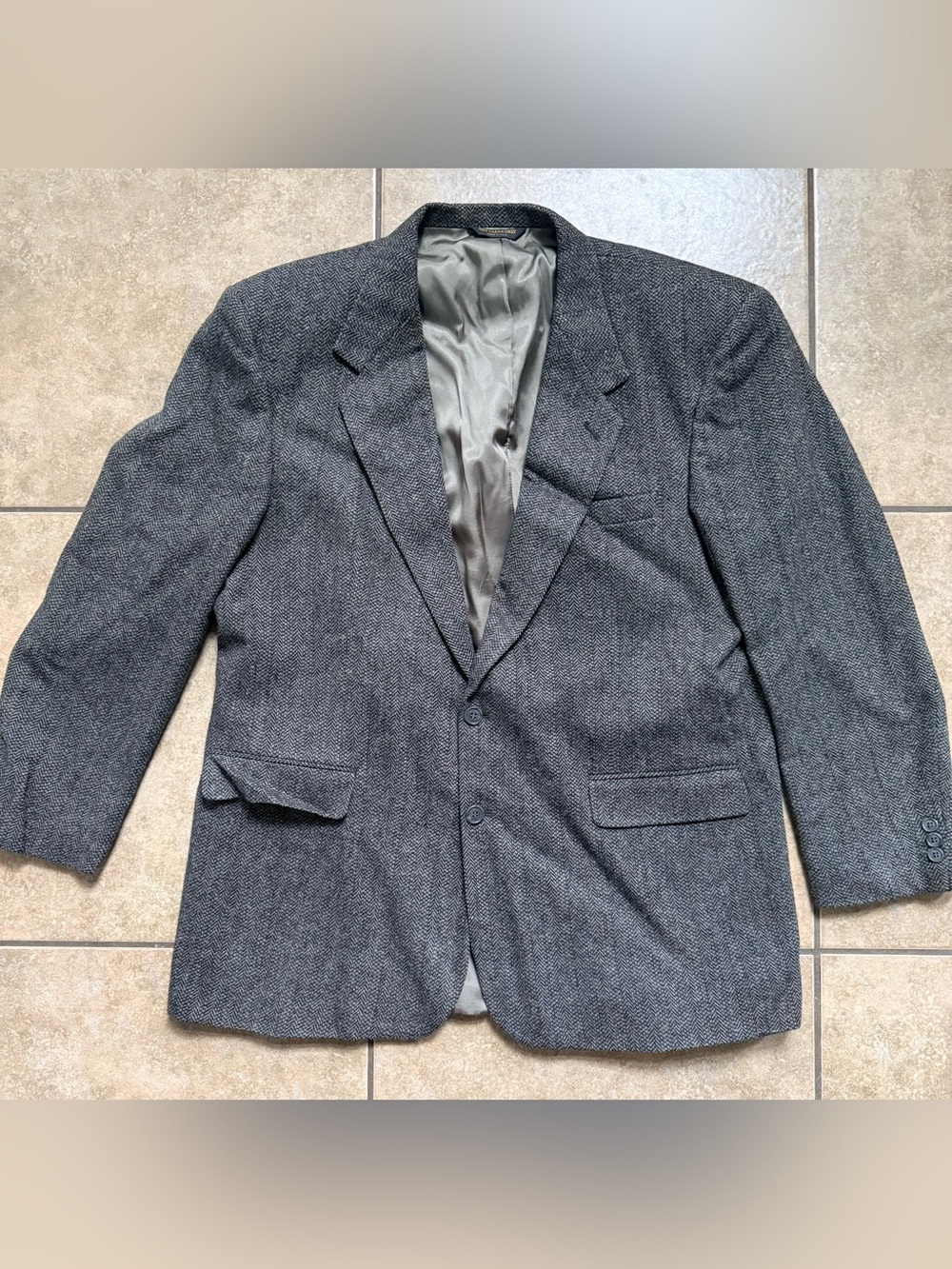 Vintage Cricketeer Sports Coat Men’s Size 48L Wool Blazer FAST SHIPPING